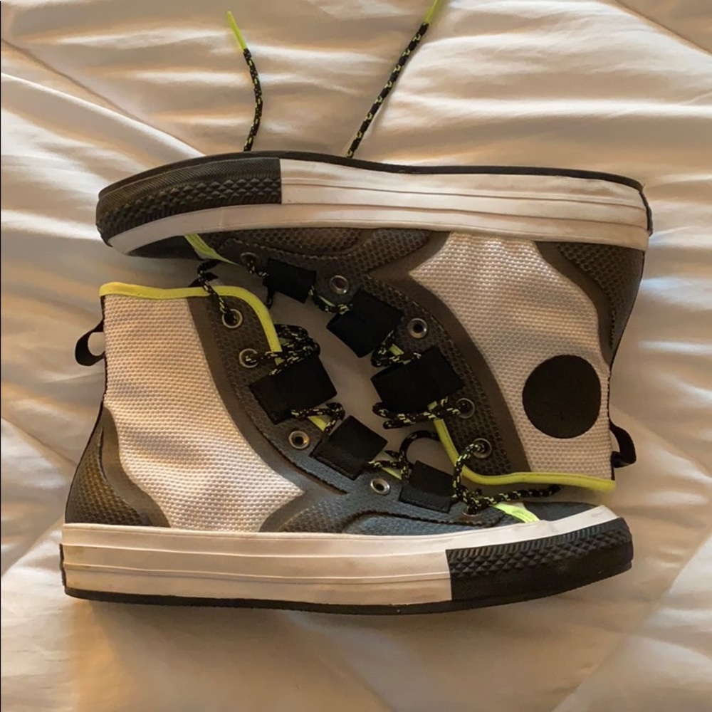 Converse safety yellows
